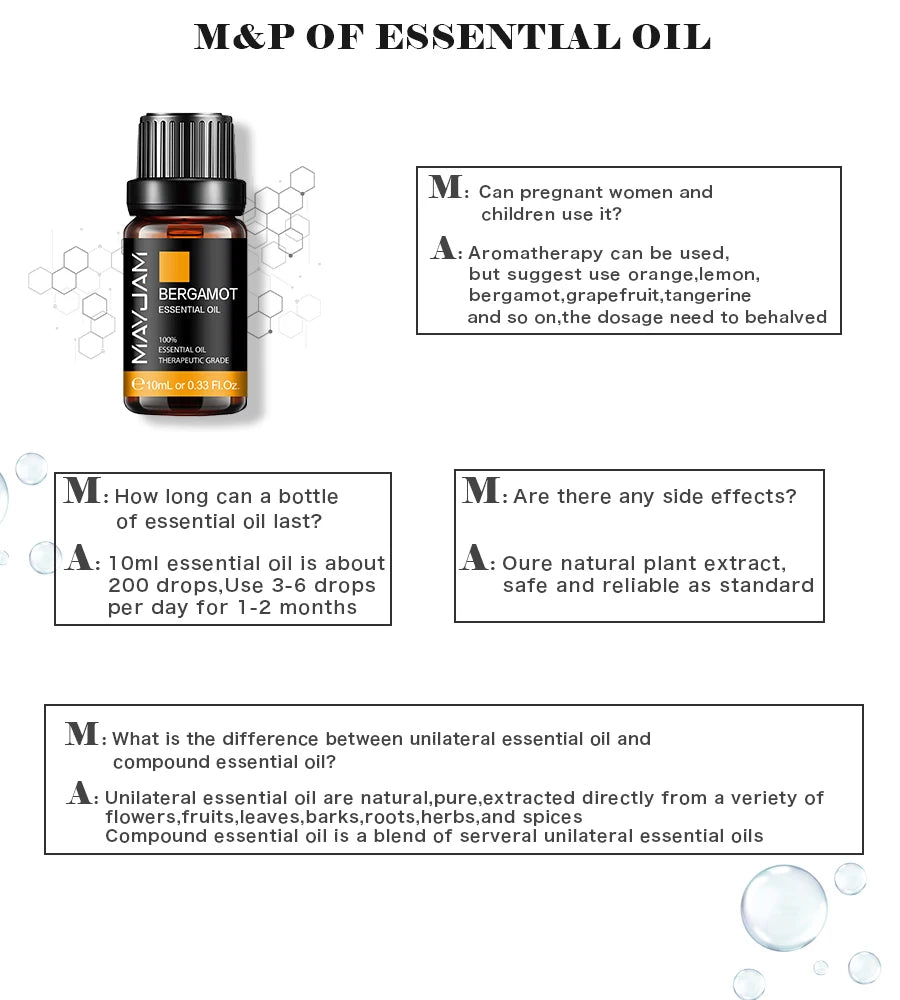 Huiles essentielles de 10 ml