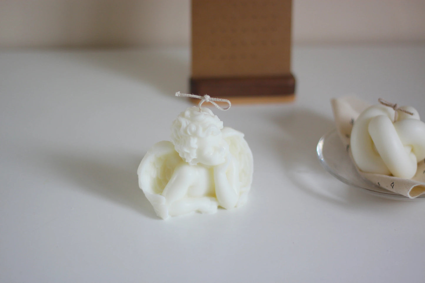 Cute candles cupid angel
