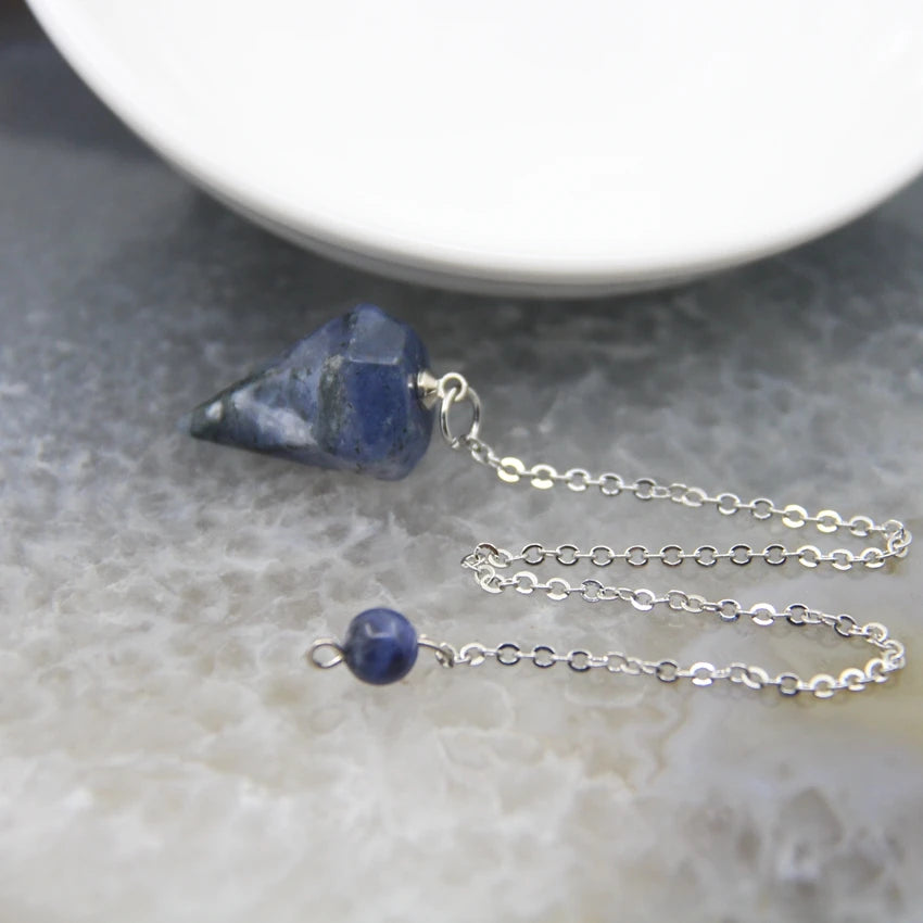 Natural stone Pendulum and Dowsing Spiritual Divination
