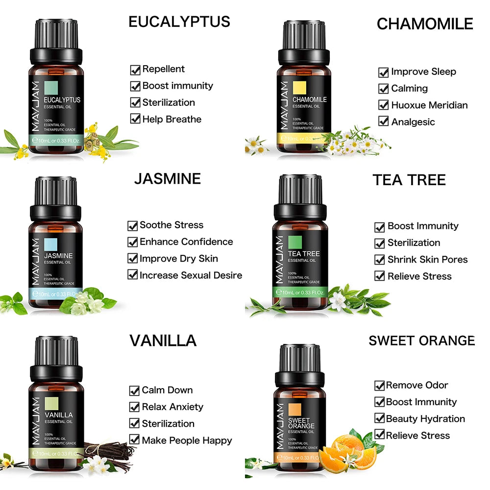 Huiles essentielles de 10 ml