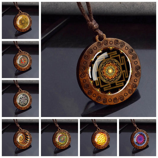 Collier Pendentif Géométrie Sacrée