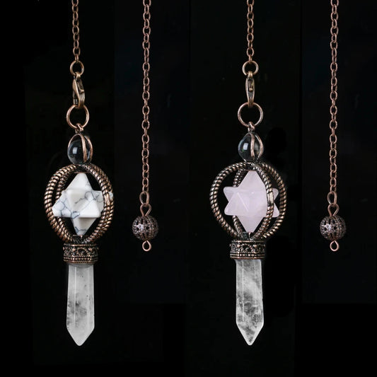 Pendulums for Divination Natural Stone