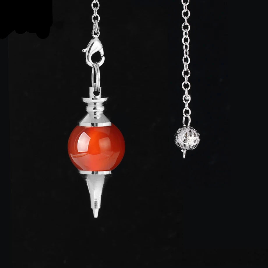 Pendulum Divination Natural Gem Stone Crystal
