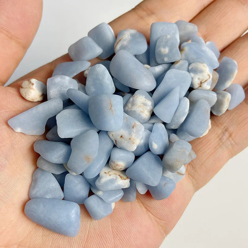 Gravier d'Angélite Bleu Naturel 50-100g