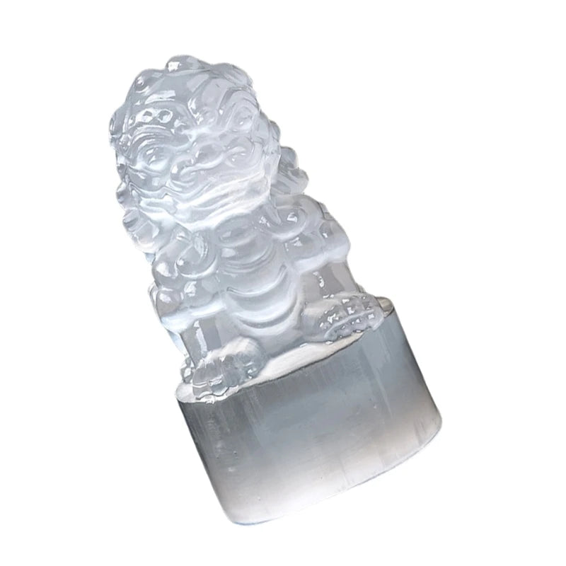 White Selenites Crystals Statue for Spiritual Healings and Protections