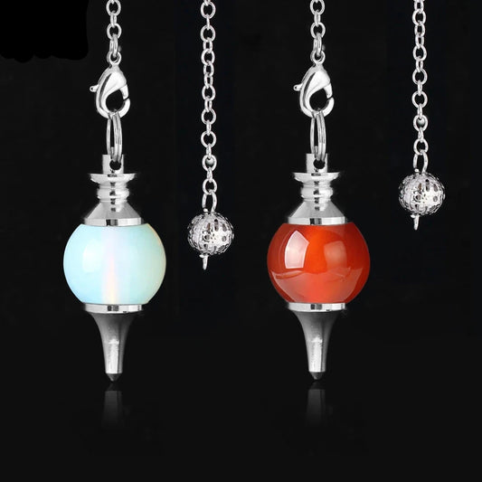 Pendulum Divination Natural Gem Stone Crystal