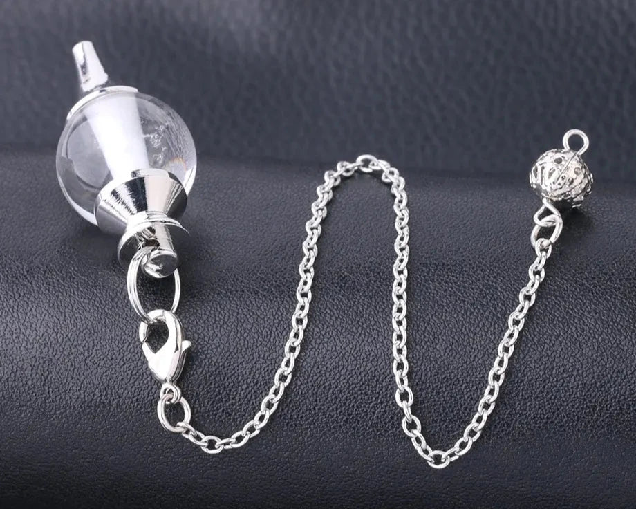 Pendulum Divination Natural Gem Stone Crystal