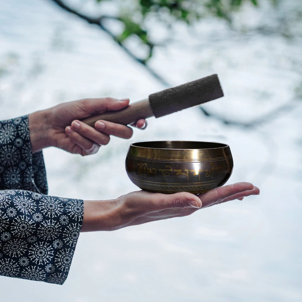 Bol tibétaine de méditation et de yoga
